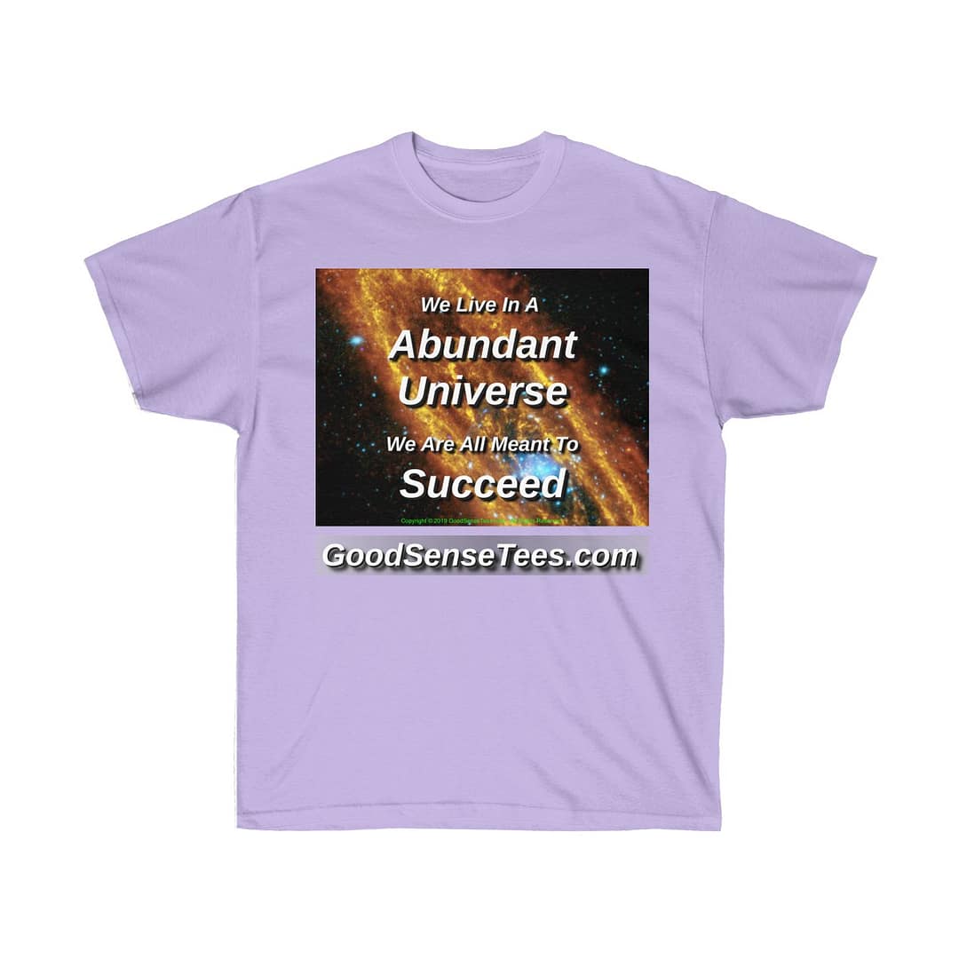 We Live In A Abundant Universe, We Are All Meant To Succeed - (Size 4XL-5XL)