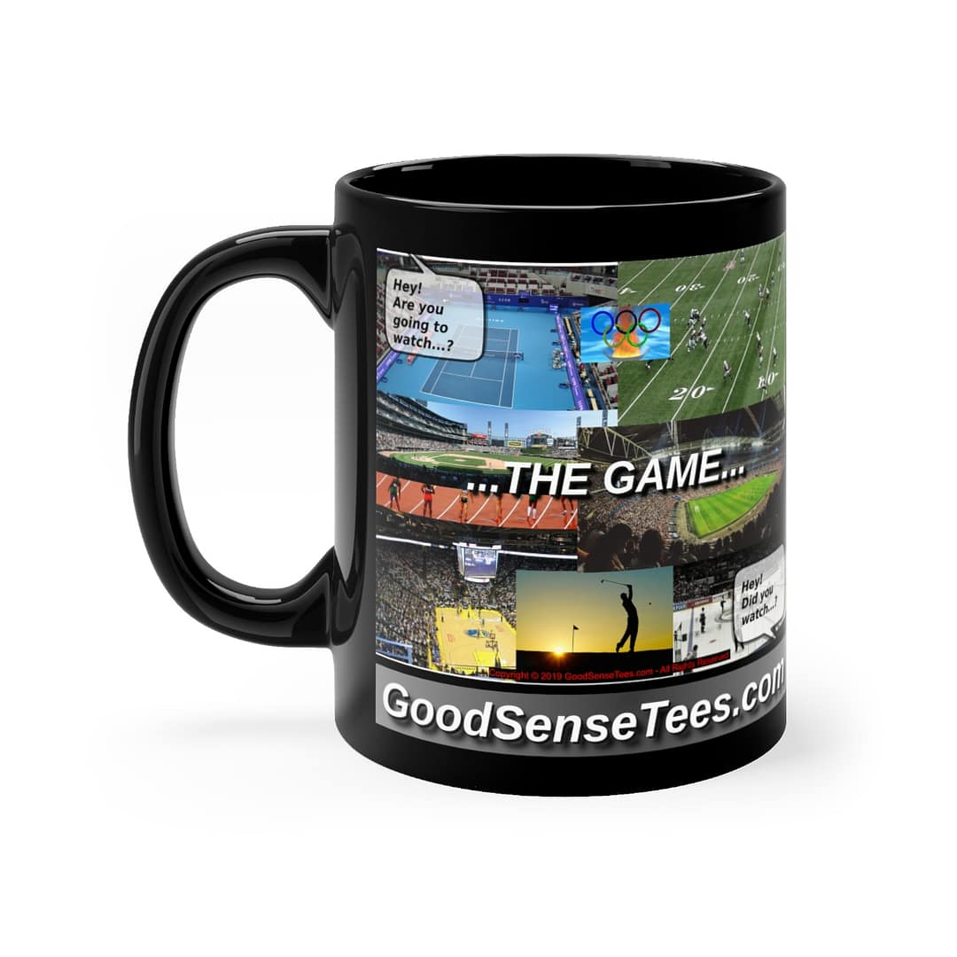 ...THE GAME... - 11oz Black Mug