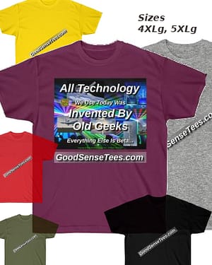 T-shirts (Sizes 4XL - 5XL)